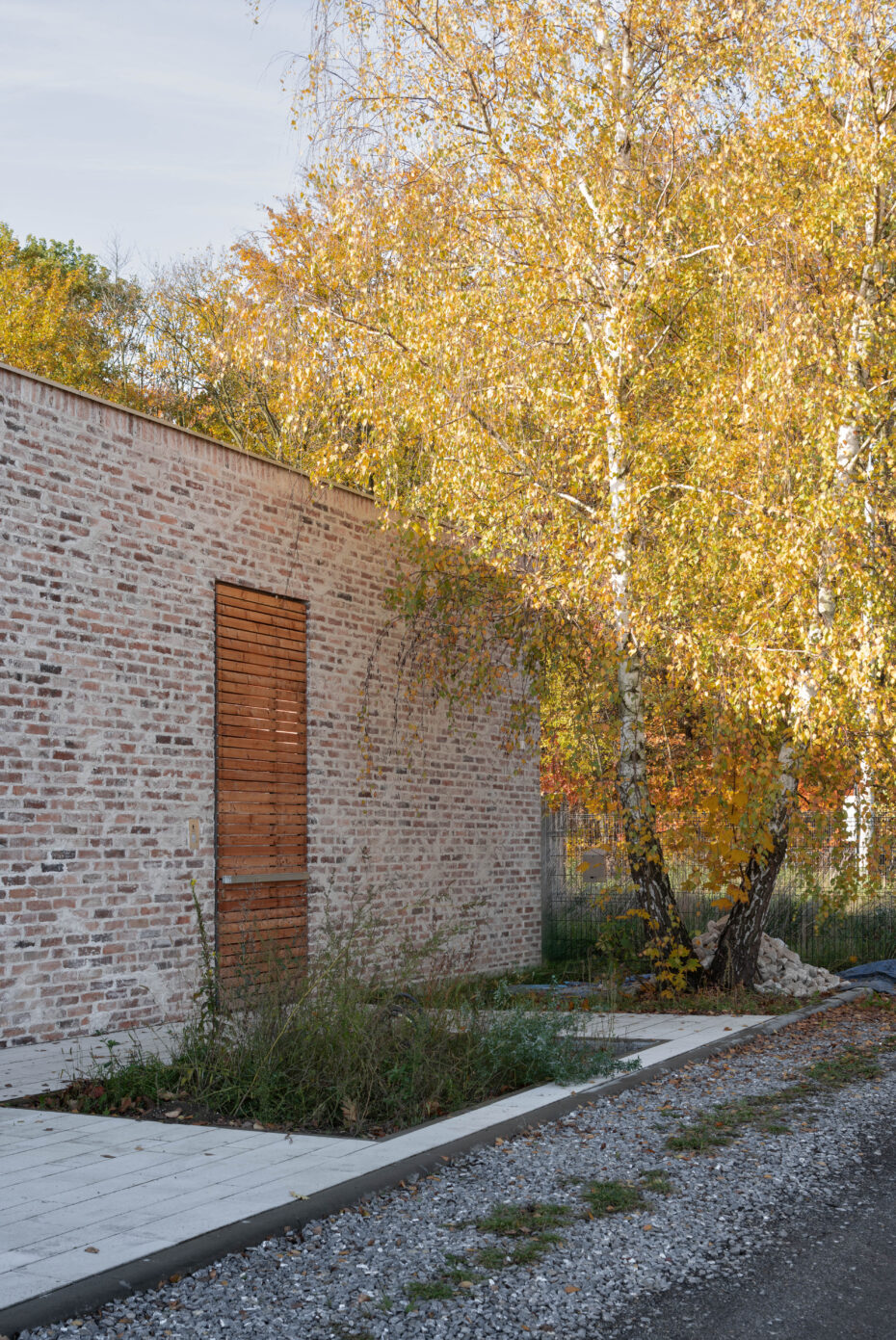 Nowoczesne drewniane drzwi wejściowe.