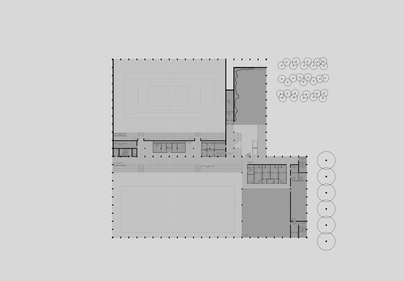piętro centrum sportowego kampusu Ochota Warszawa